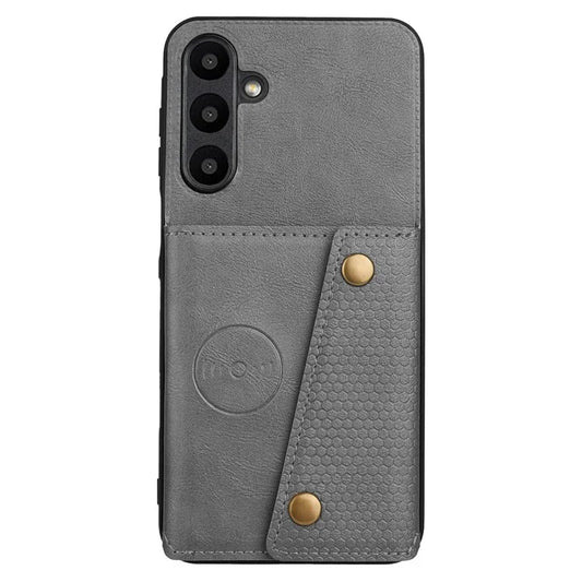 For Samsung Galaxy A16 5G Case Card Slots Kickstand Leather+TPU Phone Cover