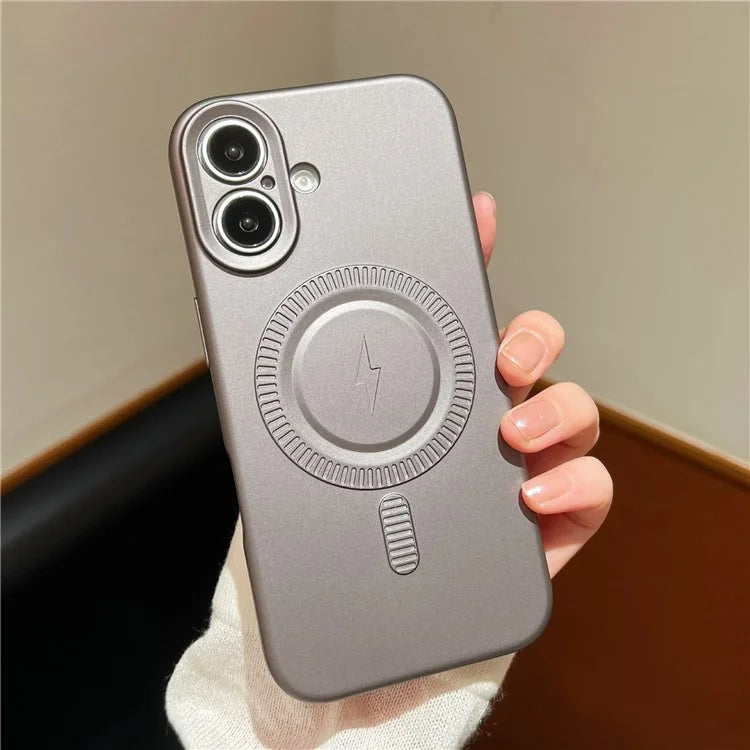 For iPhone 16 Plus Case Compatible with MagSafe Anti-Drop Soft TPU Phone Shell