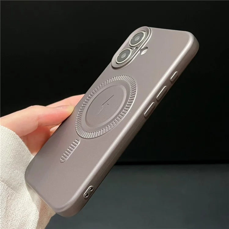For iPhone 16 Case Compatible with MagSafe Anti-Drop Soft TPU Phone Shell