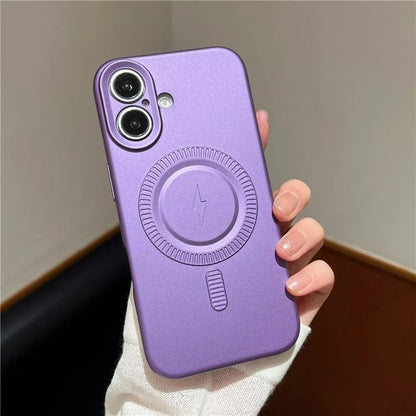 For iPhone 16 Case Compatible with MagSafe Anti-Drop Soft TPU Phone Shell