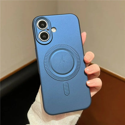 For iPhone 16 Case Compatible with MagSafe Anti-Drop Soft TPU Phone Shell
