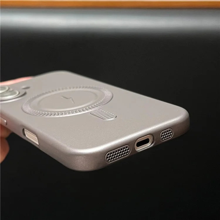 For iPhone 16 Case Compatible with MagSafe Anti-Drop Soft TPU Phone Shell