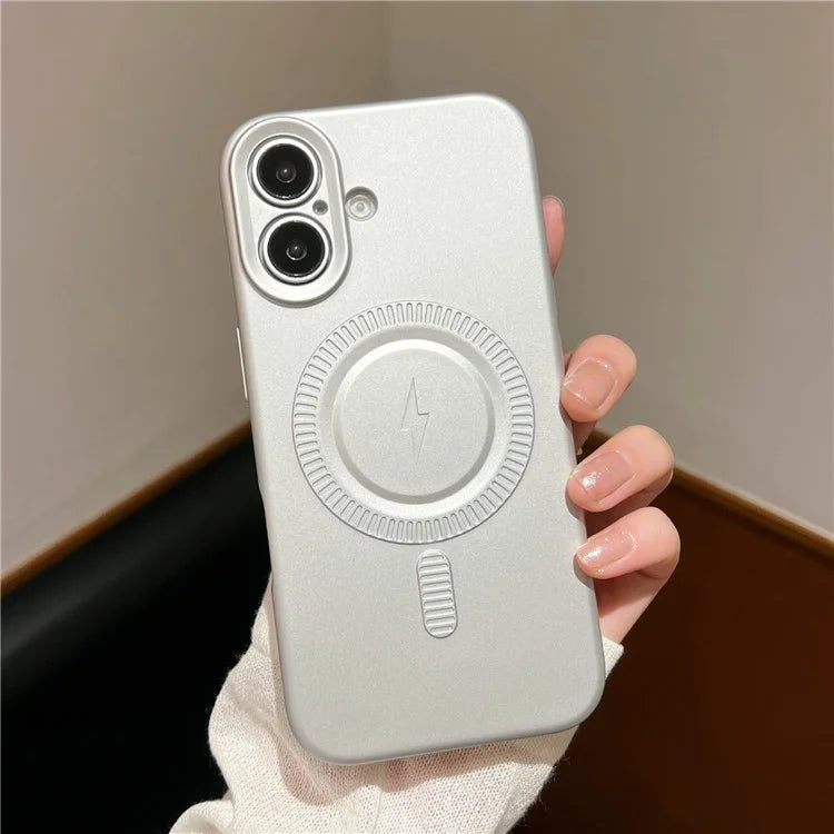 For iPhone 16 Case Compatible with MagSafe Anti-Drop Soft TPU Phone Shell