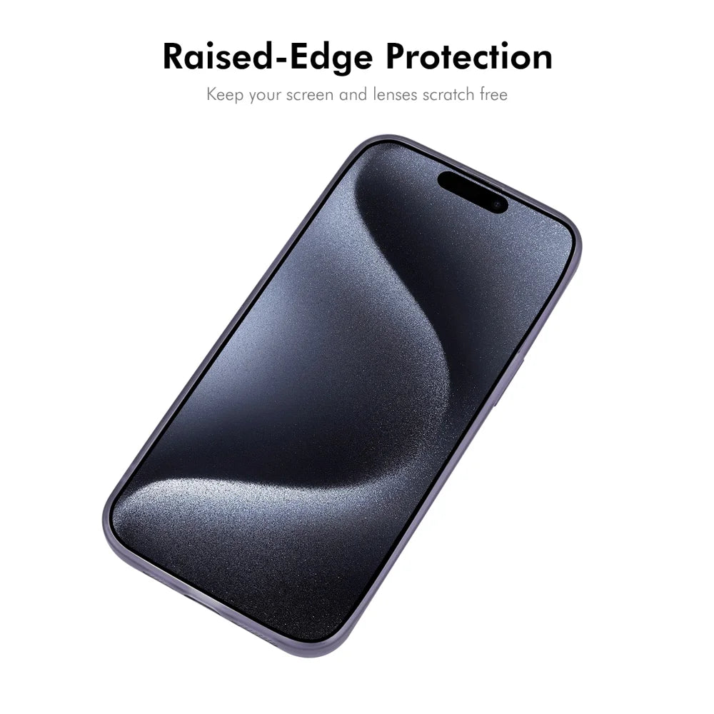 For iPhone 16 Pro Max ENKAY HAT PRINCE Case Matte TPU Phone Cover with Lens Film