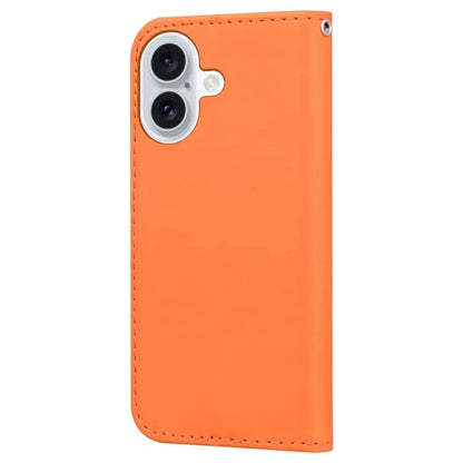 For iPhone 16 Plus Case Cartoon Pattern Wallet Leather Phone Cover