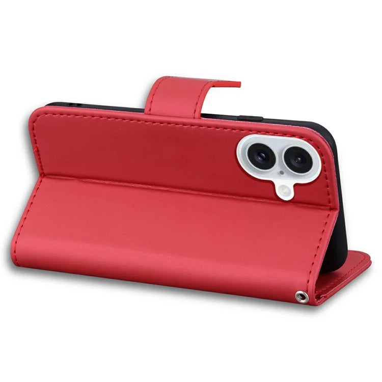 For iPhone 16 Plus Case Cartoon Pattern Wallet Leather Phone Cover