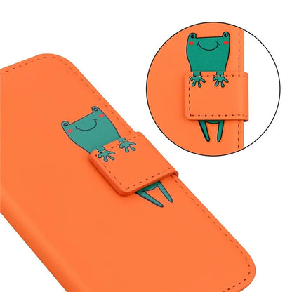 For iPhone 16 Pro Case Cartoon Pattern Wallet Leather Phone Cover