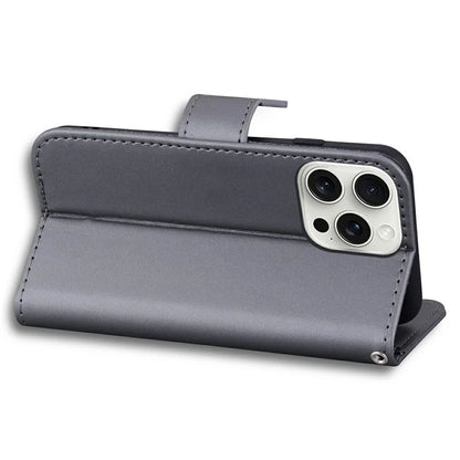 For iPhone 16 Pro Case Cartoon Pattern Wallet Leather Phone Cover