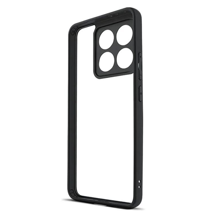 For Xiaomi 14T Case Shockproof PC+TPU Clear Back Phone Cover