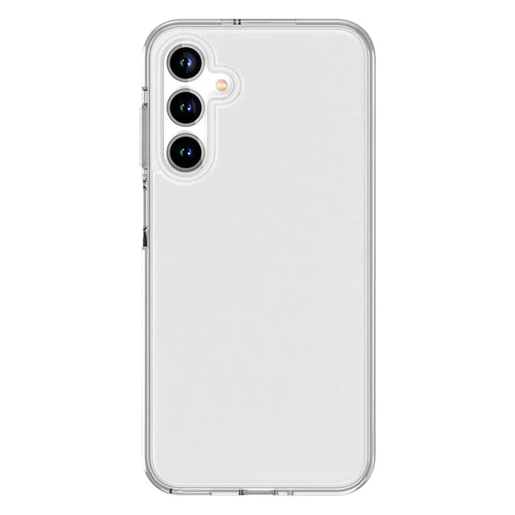 For Samsung Galaxy A16 5G Case PC + TPU Shockproof Clear Phone Cover - Transparent White