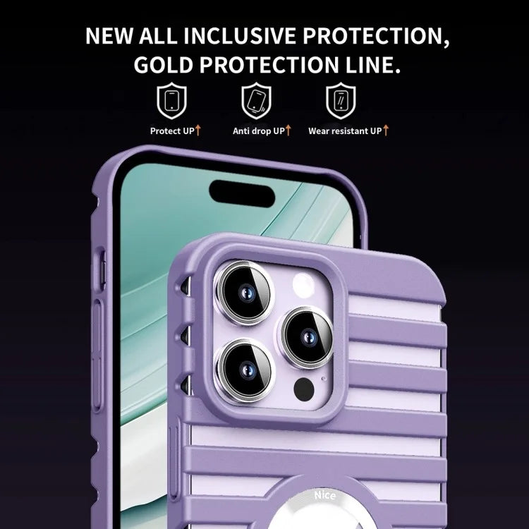 For iPhone 16 Pro Case Compatible with Magsafe Heat Dissipation Drop-Proof PC Phone Cover