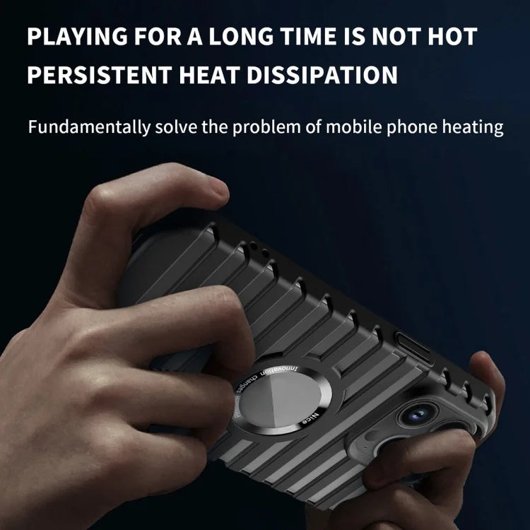 For iPhone 16 Pro Case Compatible with Magsafe Heat Dissipation Drop-Proof PC Phone Cover