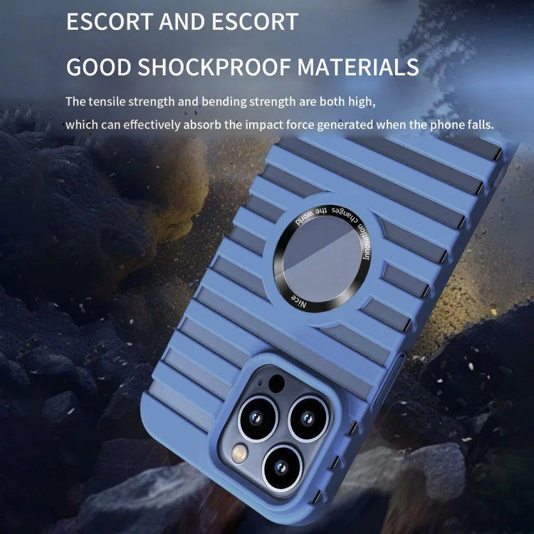 For iPhone 16 Pro Case Compatible with Magsafe Heat Dissipation Drop-Proof PC Phone Cover