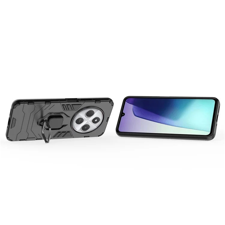 For Xiaomi Redmi 14C 4G Case PC+TPU Protective Phone Cover with Ring Kickstand