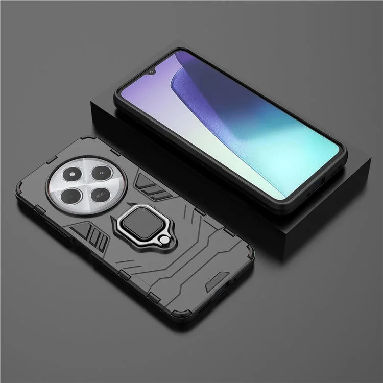 For Xiaomi Redmi 14C 4G Case PC+TPU Protective Phone Cover with Ring Kickstand