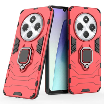 For Xiaomi Redmi 14C 4G Case PC+TPU Protective Phone Cover with Ring Kickstand