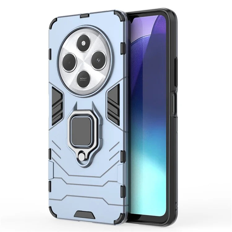For Xiaomi Redmi 14C 4G Case PC+TPU Protective Phone Cover with Ring Kickstand