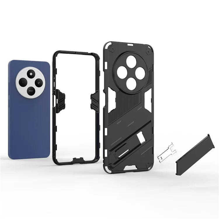 For Xiaomi Redmi 14C 4G Case PC+TPU Shockproof Phone Cover with Kickstand