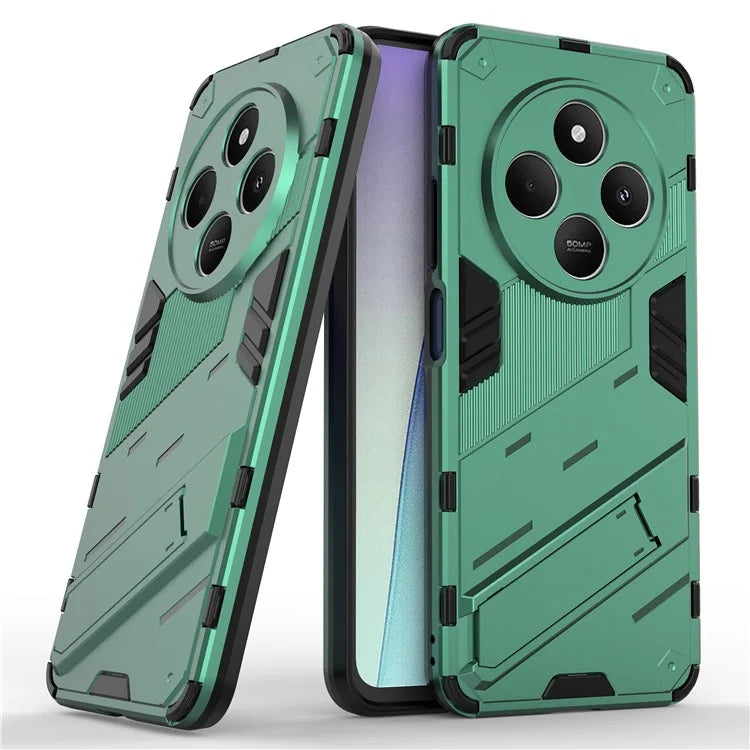 For Xiaomi Redmi 14C 4G Case PC+TPU Shockproof Phone Cover with Kickstand