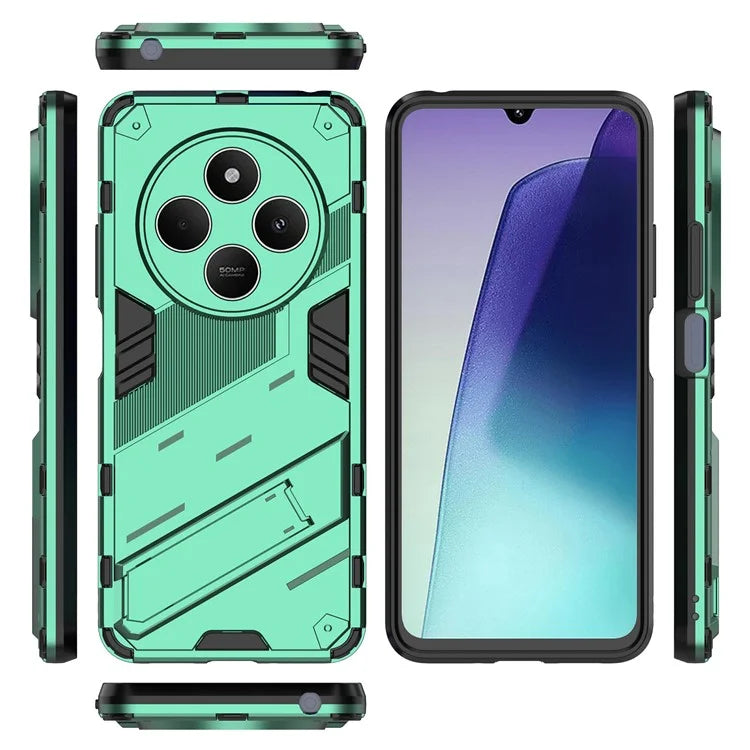 For Xiaomi Redmi 14C 4G Case PC+TPU Shockproof Phone Cover with Kickstand