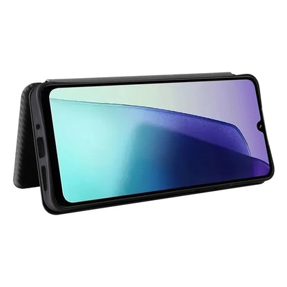 For Xiaomi Redmi 14C 4G Case Carbon Fiber Texture Drop-Proof PU Leather Phone Cover