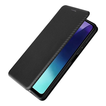 For Xiaomi Redmi 14C 4G Case Carbon Fiber Texture Drop-Proof PU Leather Phone Cover