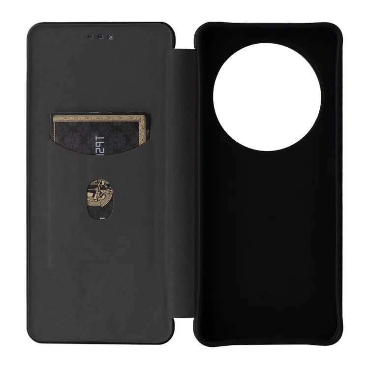 For Xiaomi Redmi 14C 4G Case Carbon Fiber Texture Drop-Proof PU Leather Phone Cover