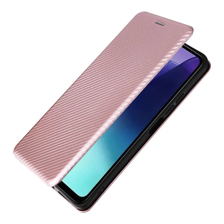 For Xiaomi Redmi 14C 4G Case Carbon Fiber Texture Drop-Proof PU Leather Phone Cover