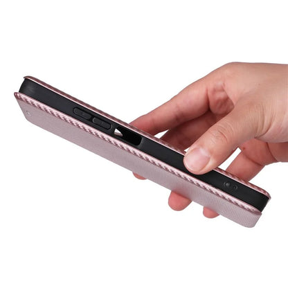 For Xiaomi Redmi 14C 4G Case Carbon Fiber Texture Drop-Proof PU Leather Phone Cover
