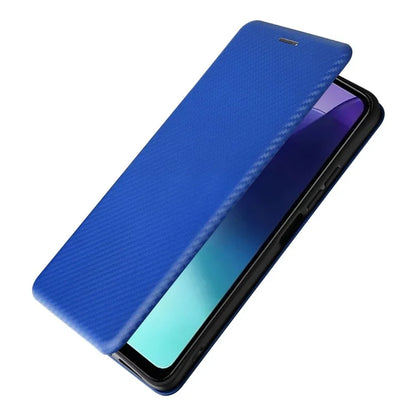 For Xiaomi Redmi 14C 4G Case Carbon Fiber Texture Drop-Proof PU Leather Phone Cover