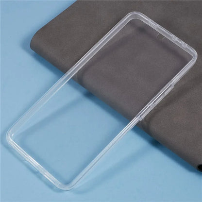 For Xiaomi Poco X6 Pro 5G / Redmi K70E 5G Case TPU Frame Clear Acrylic Back Phone Cover with PET Film