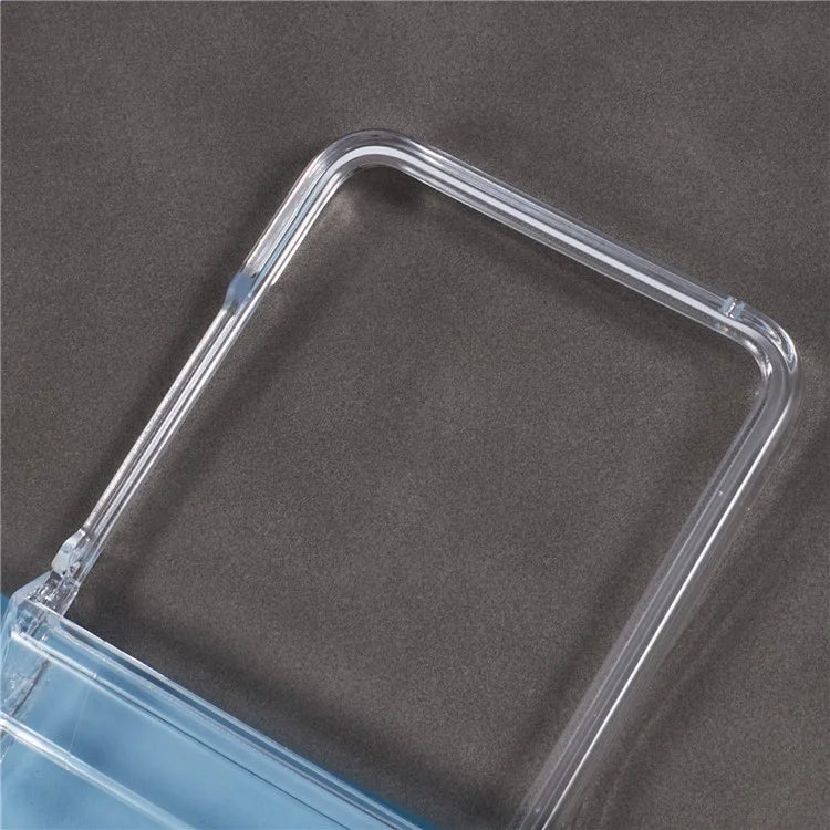 For Motorola Razr 50 Ultra 5G Shockproof Case Crystal Clear PC Phone Shell 3-Piece Design Phone Cover