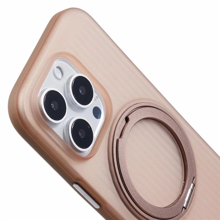 X-LEVEL For iPhone 16 Pro Case Rotating Magnetic Kickstand PC+TPU Phone Cover