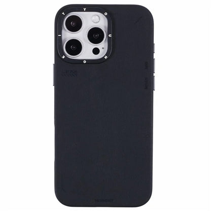 YOUNGKIT For iPhone 16 Pro Case Compatible with MagSafe PU Leather + PC Phone Cover
