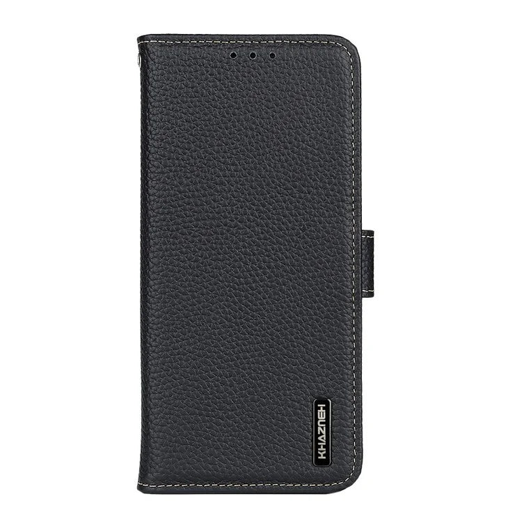 KHAZNEH For Xiaomi 14T Pro Phone Case Genuine Cow Leather Flip Cover
