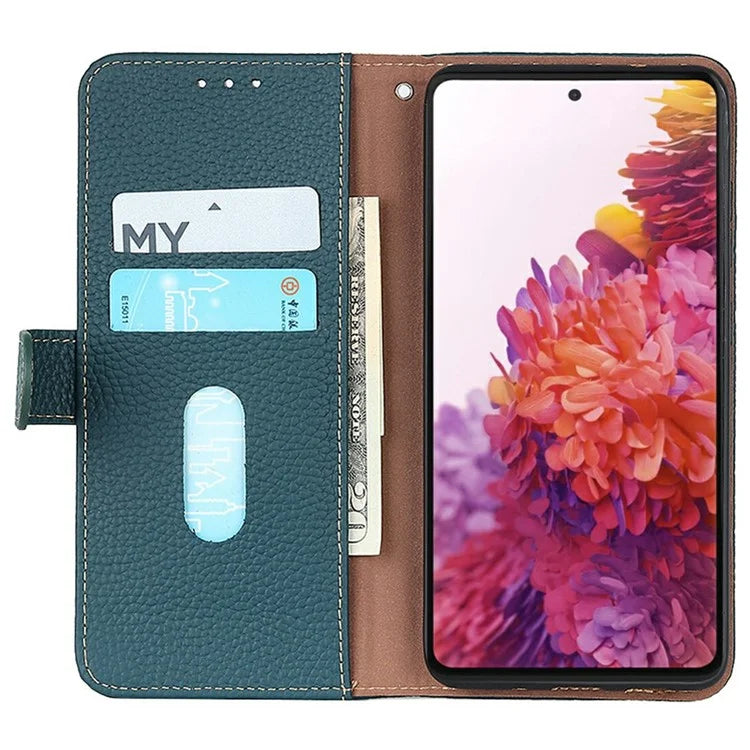 KHAZNEH For Xiaomi 14T Pro Phone Case Genuine Cow Leather Flip Cover
