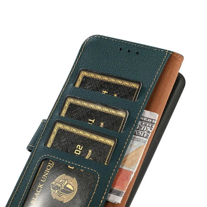 KHAZNEH For Xiaomi 14T Pro Case Genuine Cow Leather Wallet Phone Cover