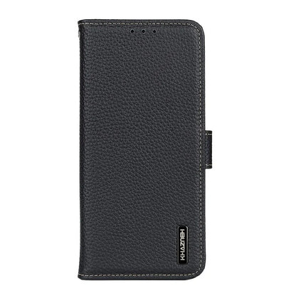 KHAZNEH For Xiaomi 14T Phone Case Genuine Cow Leather Flip Cover