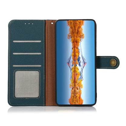 KHAZNEH For Xiaomi 14T Case Genuine Cow Leather Wallet Phone Cover