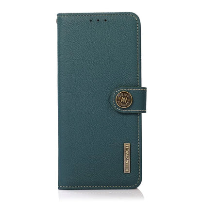KHAZNEH For Xiaomi 14T Case Genuine Cow Leather Wallet Phone Cover