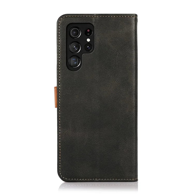 KHAZNEH For Samsung Galaxy S25 Ultra Wallet Phone Case Stand Leather Flip Cover