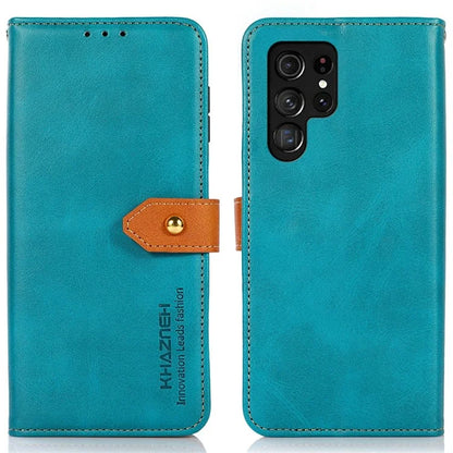 KHAZNEH For Samsung Galaxy S25 Ultra Wallet Phone Case Stand Leather Flip Cover
