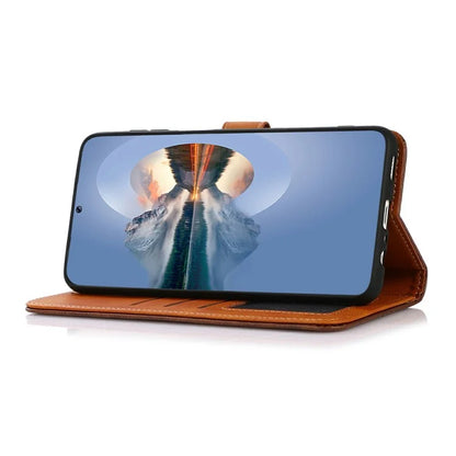KHAZNEH For Samsung Galaxy S25 Ultra Wallet Phone Case Stand Leather Flip Cover
