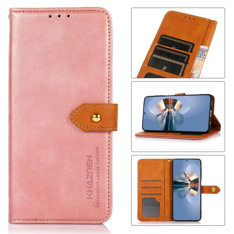 KHAZNEH For Samsung Galaxy S25 Ultra Wallet Phone Case Stand Leather Flip Cover