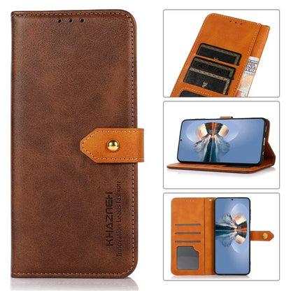 KHAZNEH For Samsung Galaxy S25 Ultra Wallet Phone Case Stand Leather Flip Cover