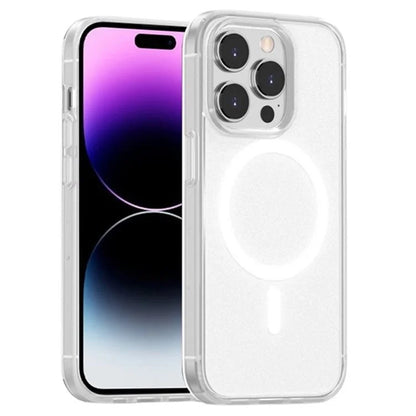 For iPhone 16 Pro Case Compatible with MagSafe Skin-Touch PC+TPU Rubberized Phone Cover
