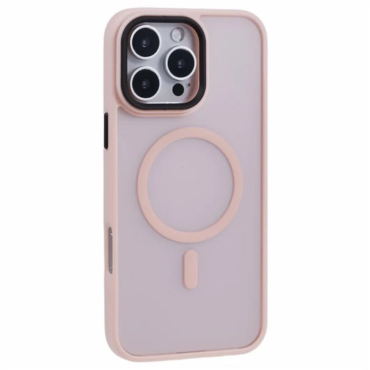 For iPhone 16 Pro Max Case Compatible with MagSafe Skin-Touch Matte Anti-Drop TPU+PC Phone Cover