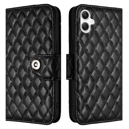 For Samsung Galaxy A06 Case YB Imprinting Series-8 Leather Wallet Phone Cover with 7 Card Slots