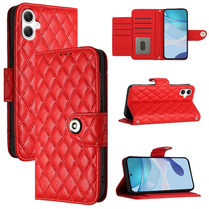 For Samsung Galaxy A06 Case YB Imprinting Series-8 Leather Wallet Phone Cover with 7 Card Slots