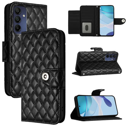 For Samsung Galaxy A16 5G Case YB Imprinting Series-8 Leather Wallet Phone Cover with 7 Card Slots
